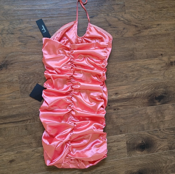 Lulus Ruched Mini - Picture 4 of 11